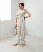 【S・Mサイズ展開】ギャザーオールインワン