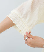 ギャザーミニワンピース