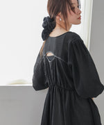 ギャザーミニワンピース
