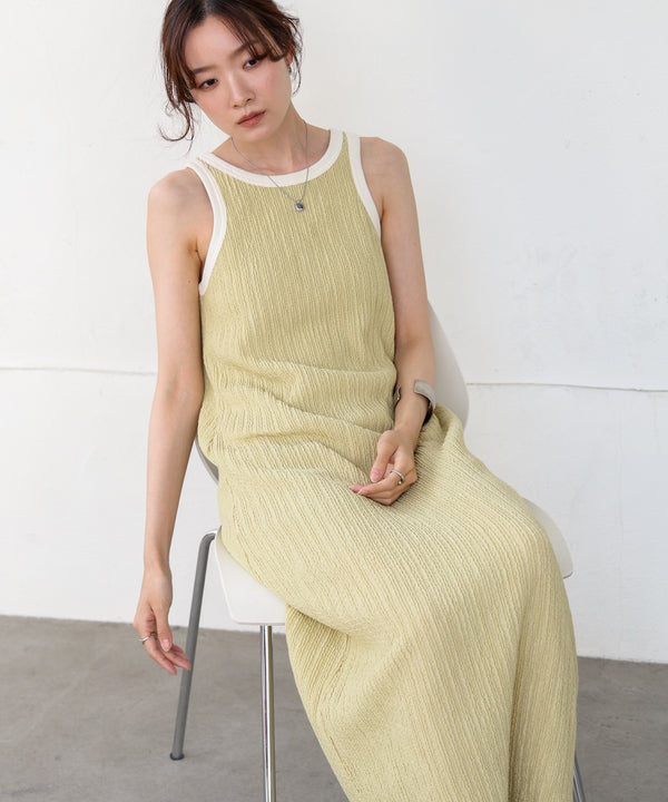 【S・Mサイズ展開】カップ付きアメスリワンピース