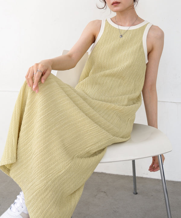 【S・Mサイズ展開】カップ付きアメスリワンピース