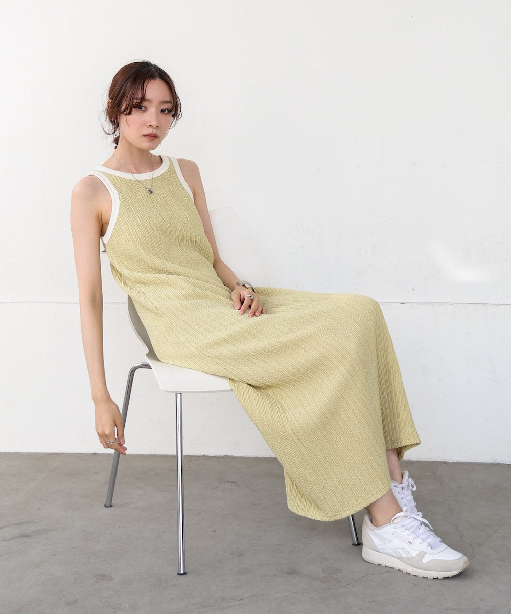 【S・Mサイズ展開】カップ付きアメスリワンピース