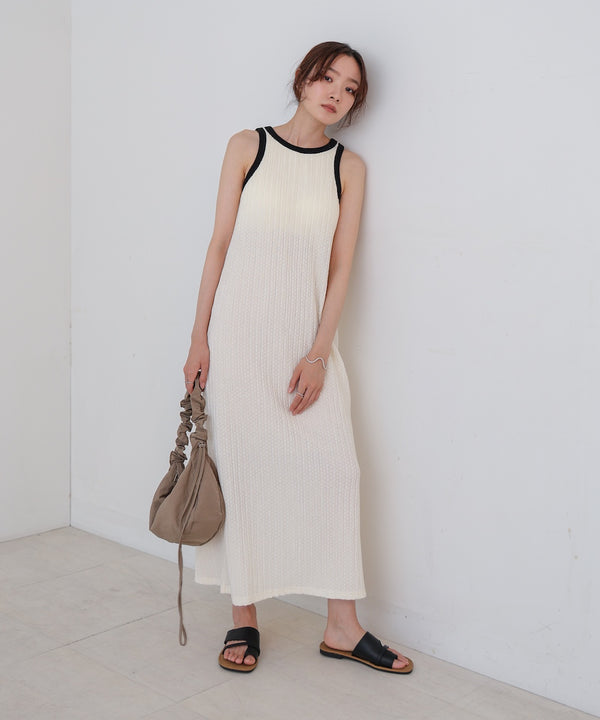 【S・Mサイズ展開】カップ付きアメスリワンピース