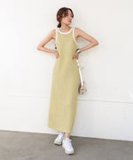 【S・Mサイズ展開】カップ付きアメスリワンピース