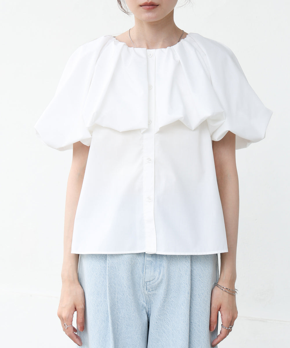 バルーンデザインブラウス