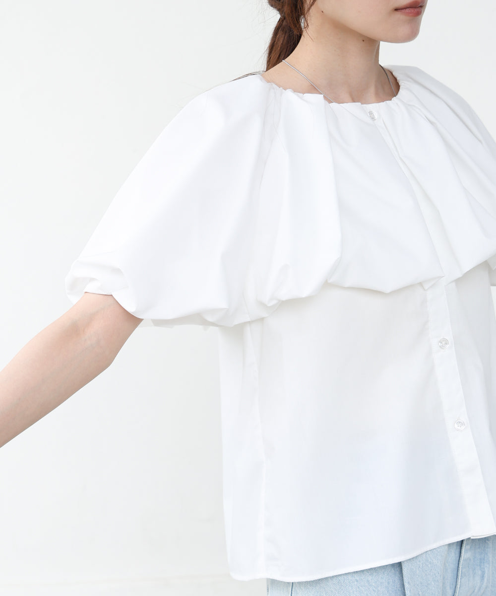 バルーンデザインブラウス