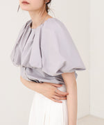 バルーンデザインブラウス