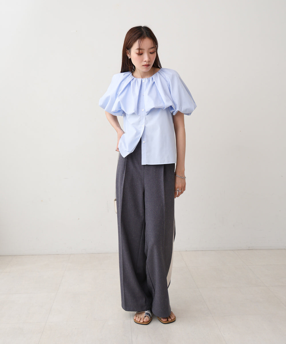 バルーンデザインブラウス