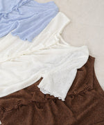 ウェーブデザイン半袖カットソー