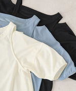 アシメコクーンスリーブカットソー