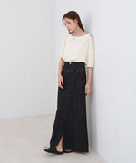 アシメコクーンスリーブカットソー