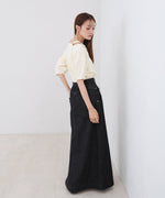 アシメコクーンスリーブカットソー