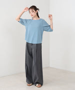 アシメコクーンスリーブカットソー