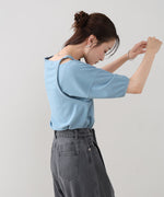 アシメコクーンスリーブカットソー