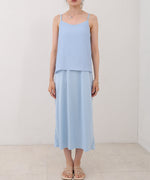 【S・Mサイズ展開】Ｖネックギャザーリボンワンピース