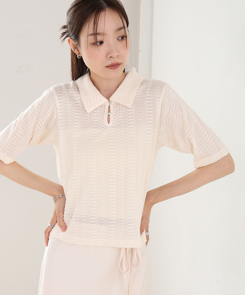 カットレースポロＴ