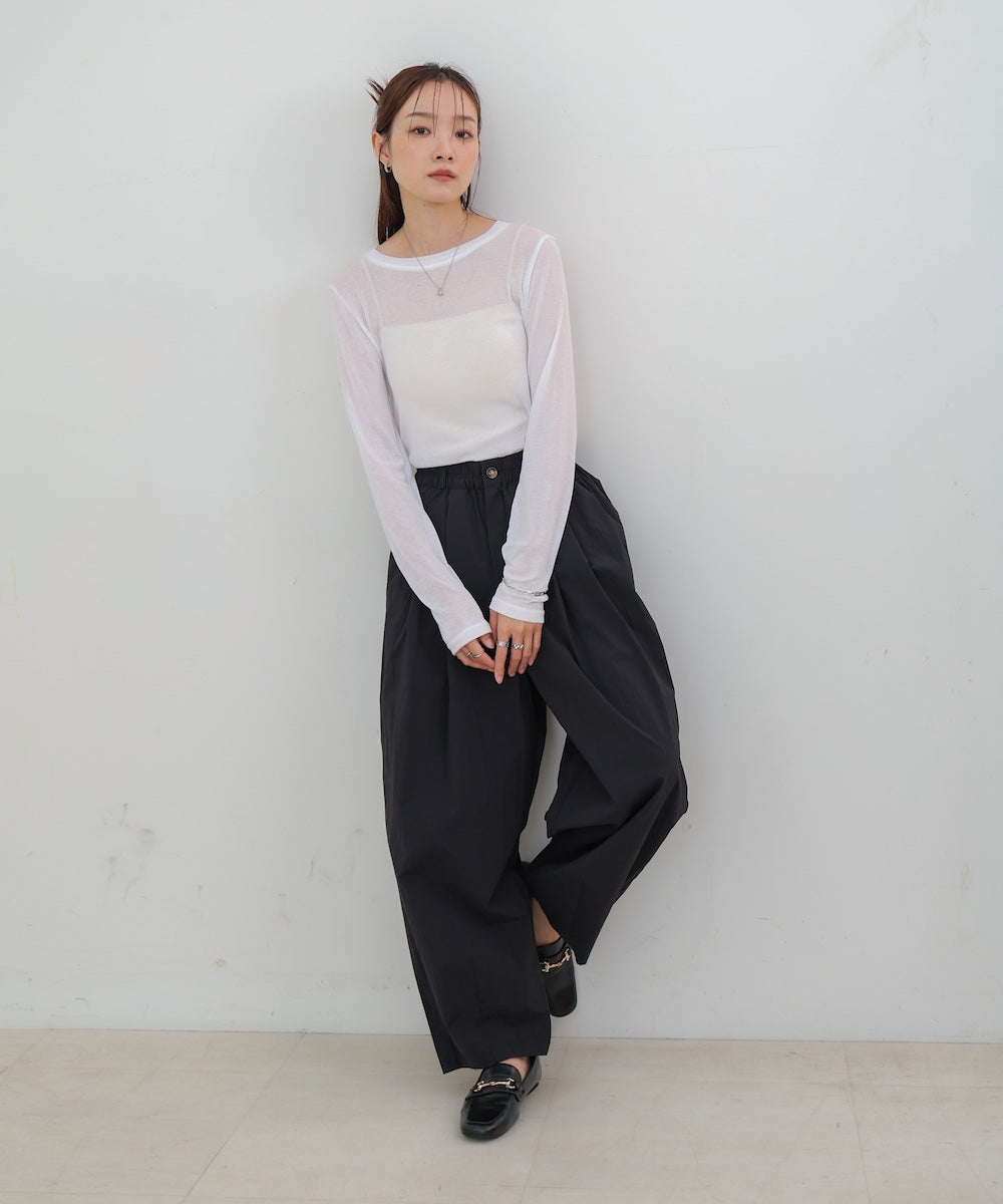 【S・Mサイズ展開】リラックスバルーンパンツ