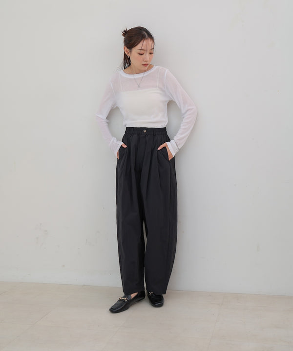 【S・Mサイズ展開】リラックスバルーンパンツ