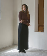 【選べるネック】シアー使いリブニットトップス