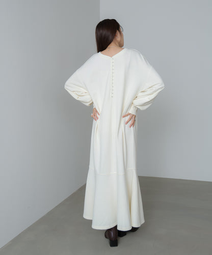 前後２ＷＡＹホックプリントマーメイドスウェットワンピース