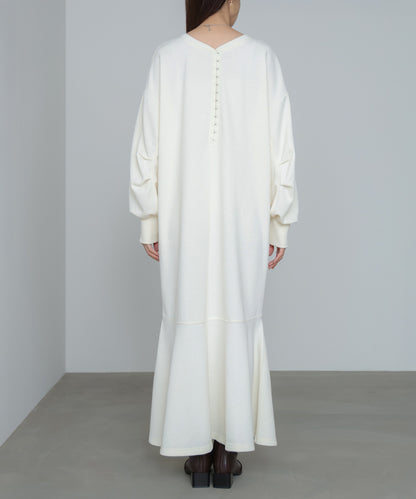 前後２ＷＡＹホックプリントマーメイドスウェットワンピース