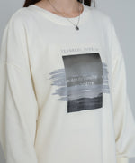 前後２ＷＡＹホックプリントマーメイドスウェットワンピース