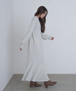 前後２ＷＡＹホックプリントマーメイドスウェットワンピース