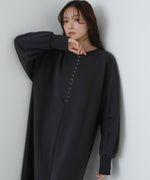 前後２ＷＡＹホックプリントマーメイドスウェットワンピース