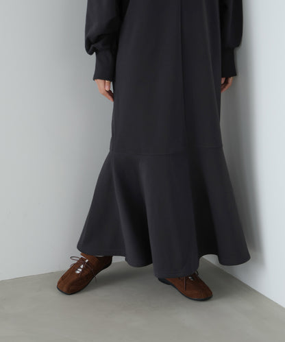 前後２ＷＡＹホックプリントマーメイドスウェットワンピース