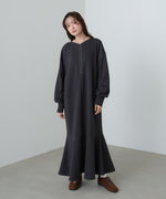 前後２ＷＡＹホックプリントマーメイドスウェットワンピース