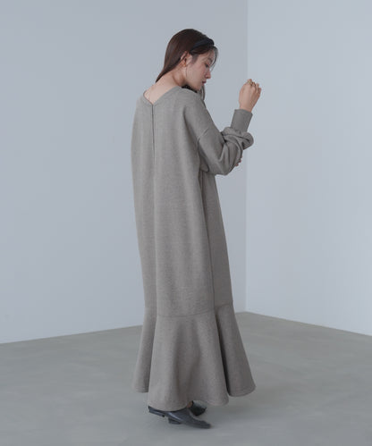 前後２ＷＡＹホックプリントマーメイドスウェットワンピース