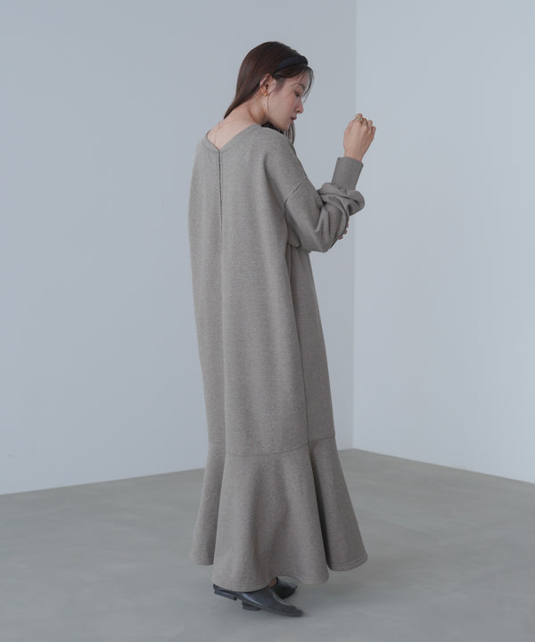 前後２ＷＡＹホックプリントマーメイドスウェットワンピース