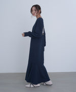 前後２ＷＡＹホックプリントマーメイドスウェットワンピース