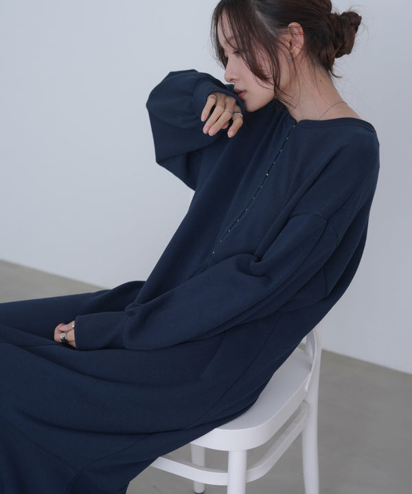 前後２ＷＡＹホックプリントマーメイドスウェットワンピース