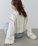 【2026SS】異素材切り替え配色メロートップス