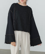 【2026SS】異素材切り替え配色メロートップス