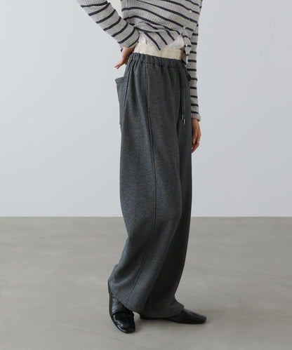 カーブシルエットスウェットパンツ