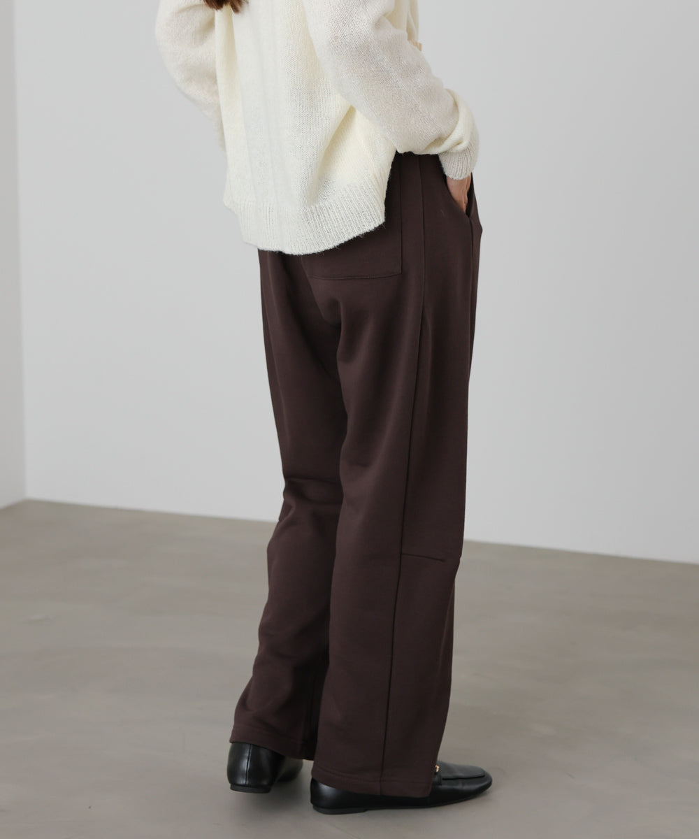 カーブシルエットスウェットパンツ