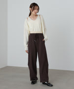 カーブシルエットスウェットパンツ