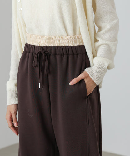 カーブシルエットスウェットパンツ