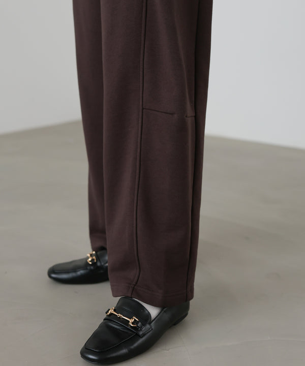 カーブシルエットスウェットパンツ