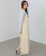 【S・Mサイズ展開】シアーベロアカップ付きキャミワンピース