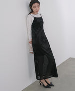 【S・Mサイズ展開】シアーベロアカップ付きキャミワンピース