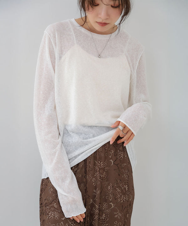 メランジシアーベーシックカットソー