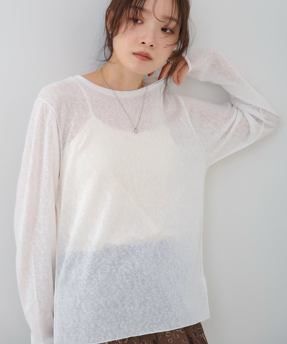 メランジシアーベーシックカットソー