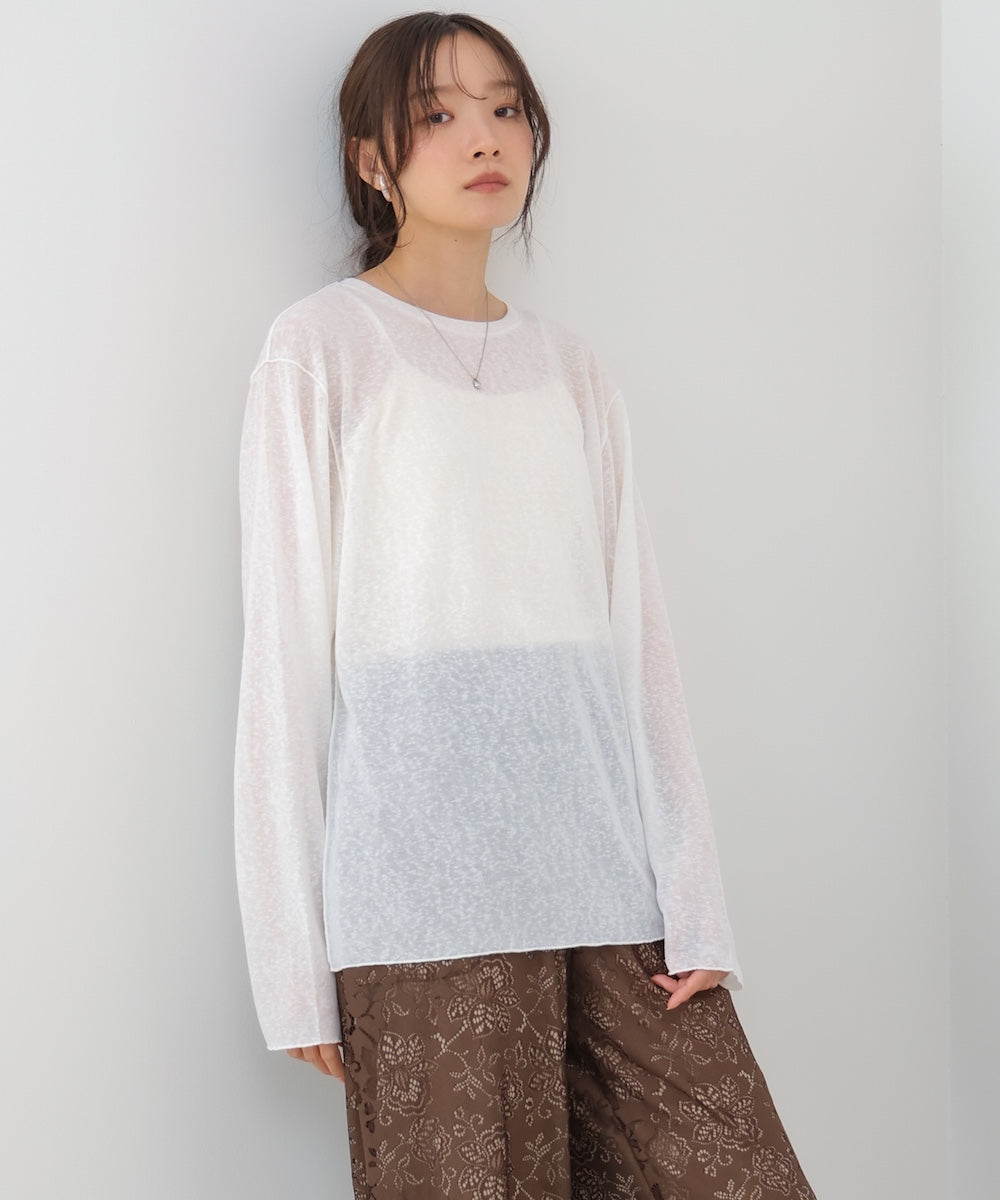 メランジシアーベーシックカットソー