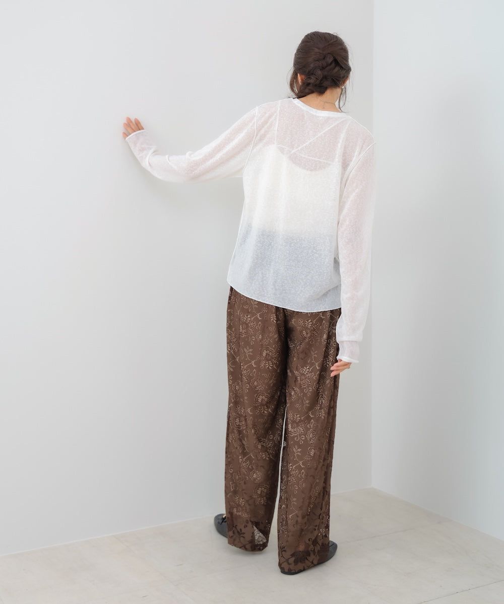 メランジシアーベーシックカットソー