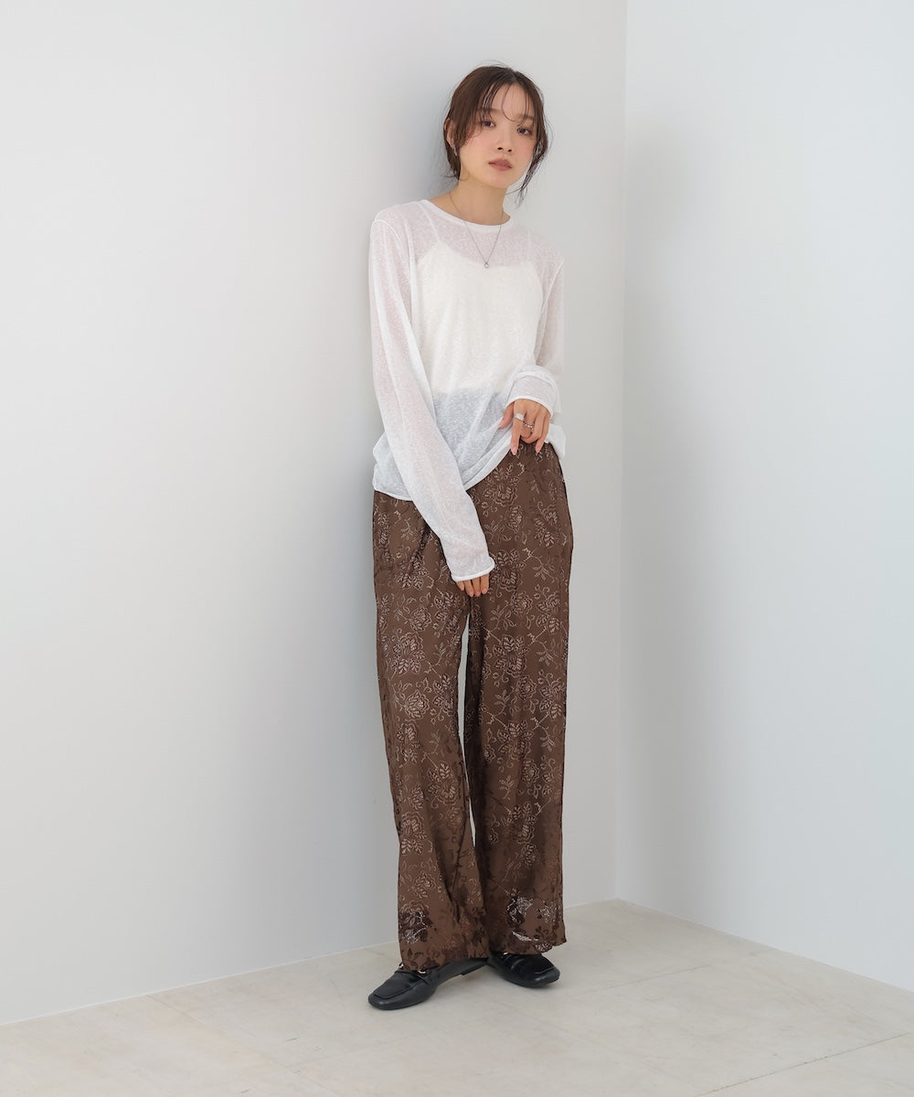 メランジシアーベーシックカットソー