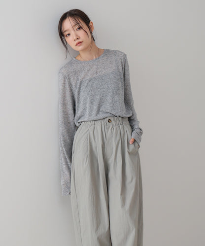 メランジシアーベーシックカットソー