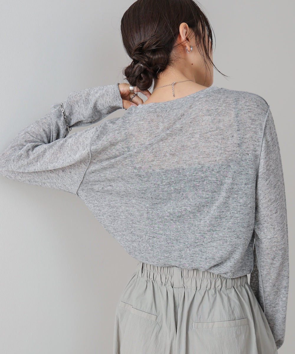 メランジシアーベーシックカットソー